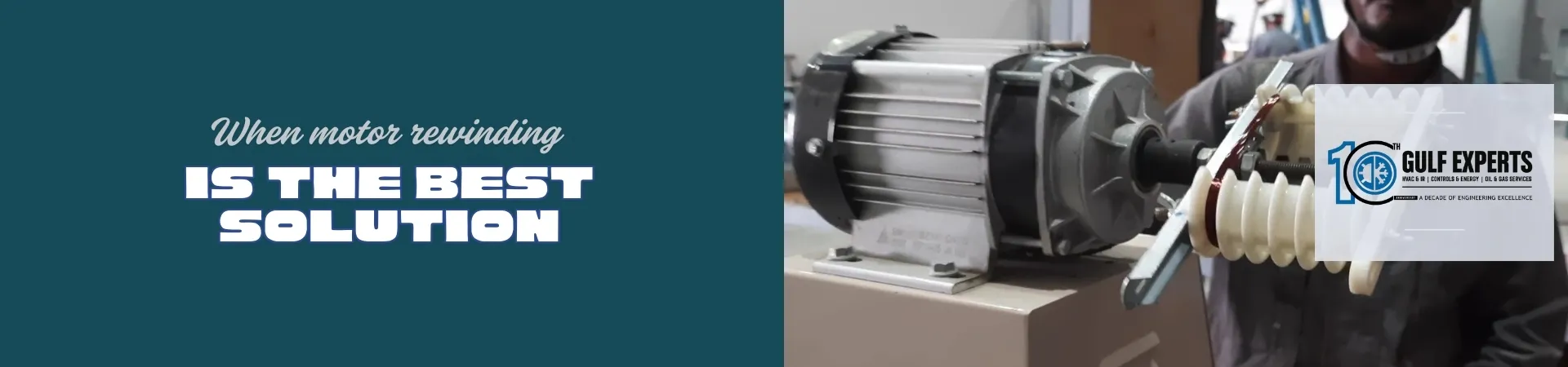 When motor rewinding is the best solution Gulf Experts